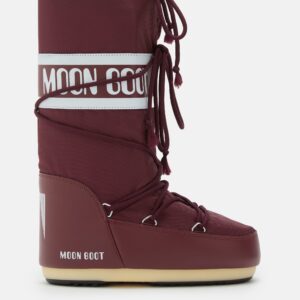 Moon Boot ICON BURGUNDY NYLON BOOTS